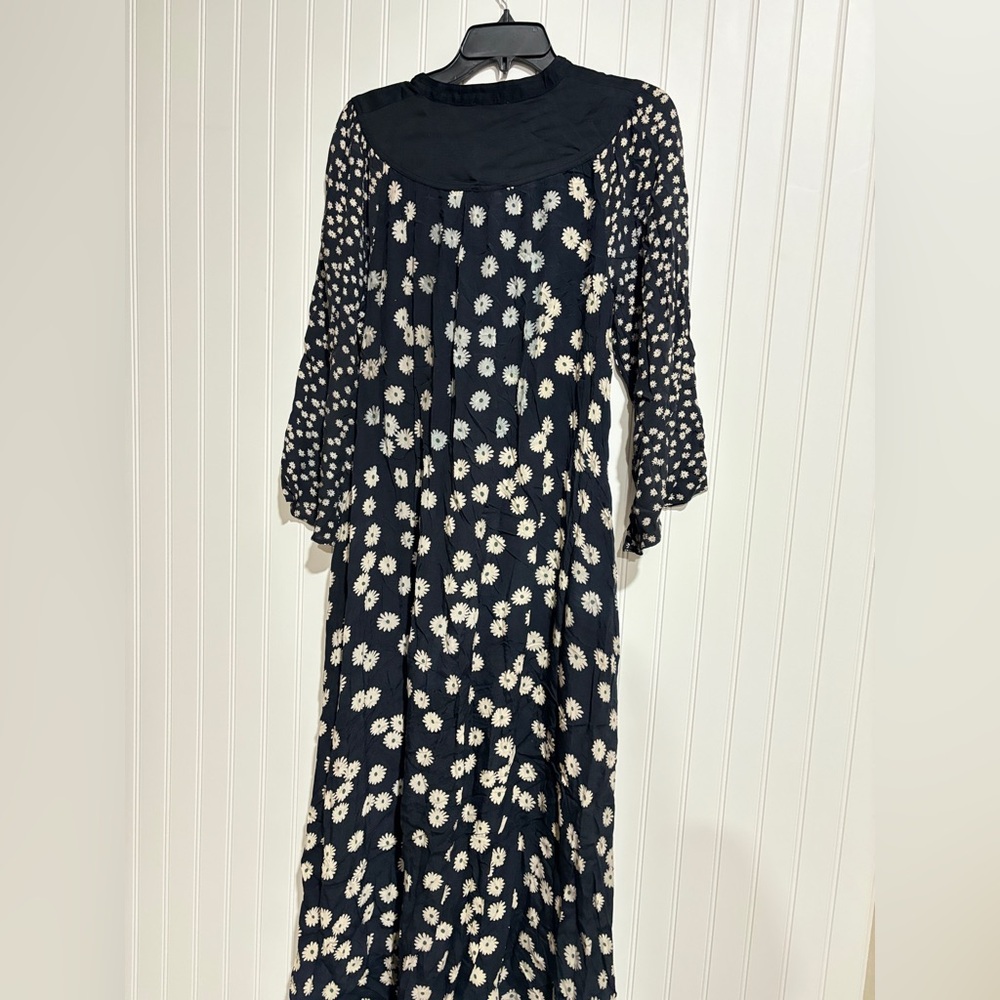 RIXO Black Floral Long-Sleeve Maxi Dress - Picture 6 of 7